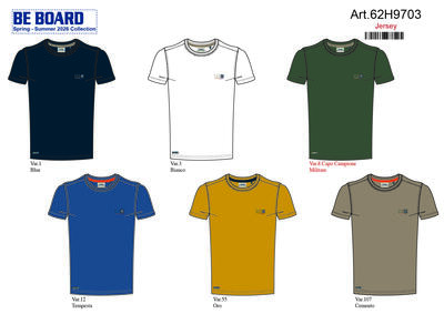 TSHIRT UOMO M/M 62H9703 Ingrosso BE BOARD Tellini S.r.l.